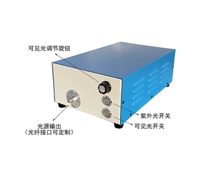 紫外可见光源 200-2500nm 紫外光可见光近红外光的氘-卤灯光源